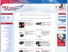 Tablet Screenshot of nuxpress.com